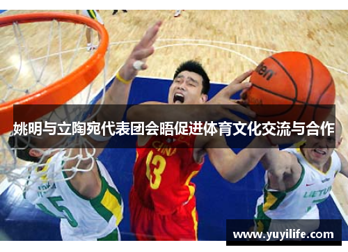 姚明与立陶宛代表团会晤促进体育文化交流与合作